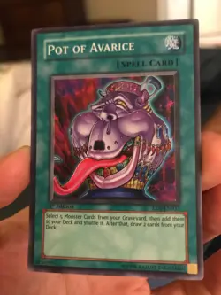 Pot of Avarice EEN-EN037 Super Rare 1st Edition Yugioh - Image 1