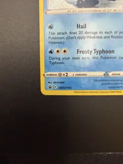Black Star Promo Glaceon SWSH192 Promo SWSH: Sword & Shield Promo Cards - Image 5