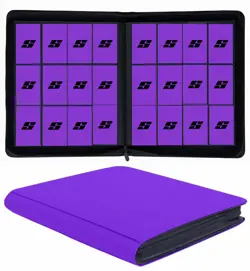 12 Pocket 720 Pockets Trading Card Binder, Ringless Side Loading Card Holder ... - Image 1