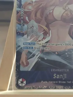 ✨ Sanji Luffy Tashigi Treasure Cup Promo One Piece Card TCG Top 8 16 64 Prize - Image 5