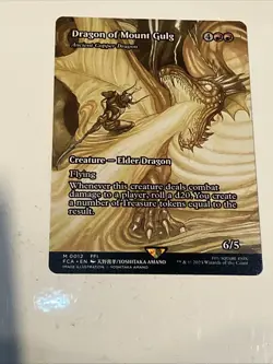 Dragon of Mount Gulg - Ancient Copper Dragon (Showcase) M 12 Regular FF MTG - Image 1