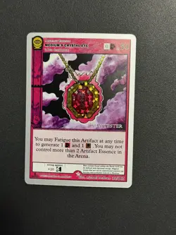 MetaZoo Seance PLAYTESTER Medium's Crystal Eye Reverse Holo 30/165 (1 Of 70!) - Image 1