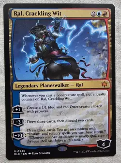 Ral, Crackling Wit Bloomburrow Regular MTG - Image 1