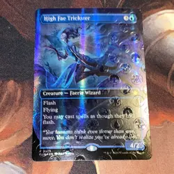 High Fae Trickster X1 Mtg Foundations Nm Mana Foil Borderless - Image 1