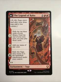 The Legend Of Roku #145 Avatar The Last Airbender MTG Regular - Image 1