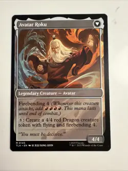 The Legend Of Roku #145 Avatar The Last Airbender MTG Regular - Image 2