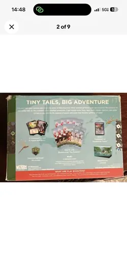 Magic: The Gathering Bloomburrow Bundle Box Damaged Box - See Photos - Image 2