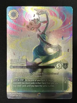 Disney Lorcana enchanted Clarabelle Light On Her Hooves Shimmering Skies 211/204 - Image 1