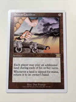 Storm Cauldron - Sixth 6th Edition 314/350 MtG Magic Gathering - NM - Image 1