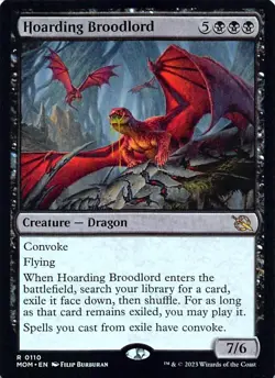 X 1 Hoarding Broodlord NM-M March of the Machine 110 MTG Magic The Gathering - Image 1