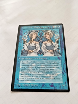 Mtg Vesuvian Doppelganger (Vesuvischer Doppelganger) German FBB Miscut -Uncirced - Image 2