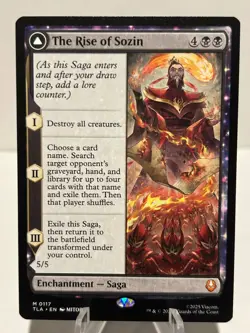 The Rise of Sozin 117 M Avatar: The Last Airbender NM MTG - Image 1