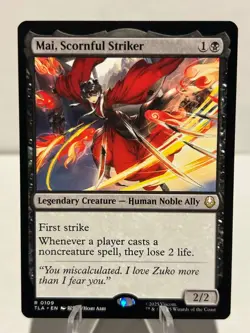 Mai, Scornful Striker 109 R Avatar: The Last Airbender NM MTG - Image 1