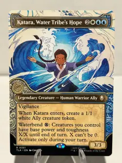 Katara, Water Tribe's Hope (Showcase) 351 R Avatar: The Last Airbender NM MTG - Image 1