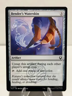 Bender's Waterskin 255 C Avatar: The Last Airbender NM MTG - Image 1
