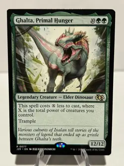 Ghalta, Primal Hunger (Anime) 77 R Foundations Jumpstart NM MTG - Image 1