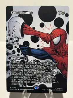 Comeuppance (Borderless) 1 M Marvel Universe Eternal-Legal NM MTG - Image 1