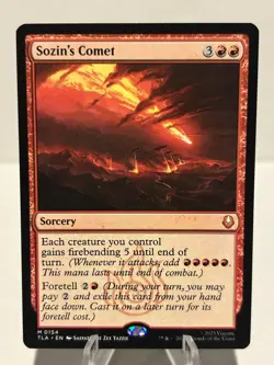 Sozin's Comet 154 M Avatar: The Last Airbender NM MTG - Image 1