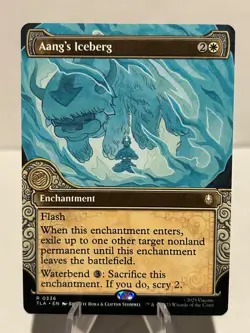 Aang's Iceberg (Showcase) 336 R Avatar: The Last Airbender NM MTG - Image 1
