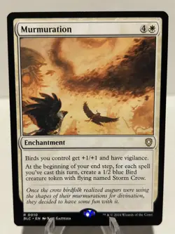 Murmuration 10 R Commander: Bloomburrow NM MTG - Image 1