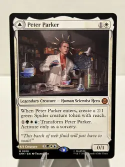 Peter Parker 10 M Marvel's Spider-Man NM MTG - Image 1