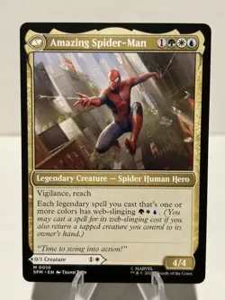 Peter Parker 10 M Marvel's Spider-Man NM MTG - Image 2