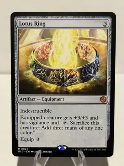 Lotus Ring 24 M Outlaws of Thunder Junction: The Big Score NM MTG - Image 1