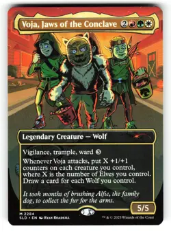 Voja, Jaws Of The Conclave #2284 (NM) Secret Lair Trick Or Treat SLD MTG - Image 1