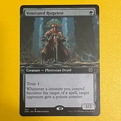 Venerated Rotpriest | Extended Art | R | 392 | Phyrexia: All Will Be One | MTG - Image 1