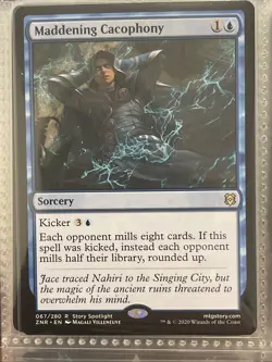 Maddening Cacophony #67 (NM) Zendikar Rising ZNR Magic MTG - Image 1