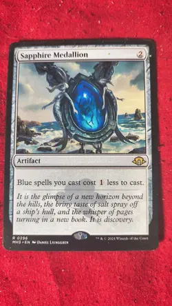 MTG Sapphire Medallion - Modern Horizons 3 (MH3) - Image 1