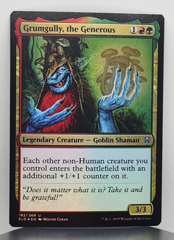 Foil - Grumgully, the Generous - Throne of Eldraine - ELD - 192/269 - MTG - Image 1