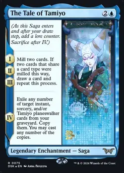 The Tale of Tamiyo - Foil Prerelease Promo DSK NM MTG - Image 1