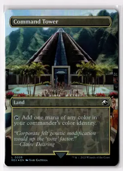 Command Tower (Borderless) 26 Universes Beyond: Jurassic World Collection Foil L - Image 2