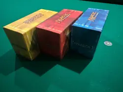 MTG: Return to Ravnica Block (RTR, GTC, DGM) EMPTY Fat Pack Boxes. - Image 1