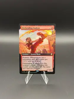 Firebending Student (Extended Art) [Avatar: The Last Airbender Promos] Foil - Image 1
