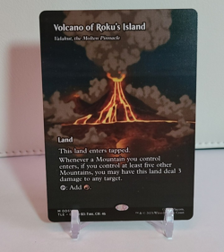 MTG Volcano of Roku's Island - Valakut, the Molten Pinnacle, NM-Mint, Borderless - Image 1