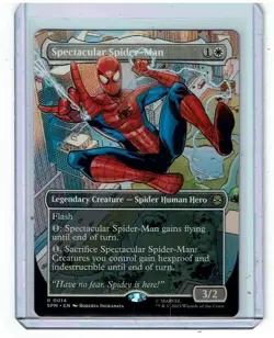 Spectacular Spider-Man - Borderless - Spiderman - Magic the Gathering - Image 1