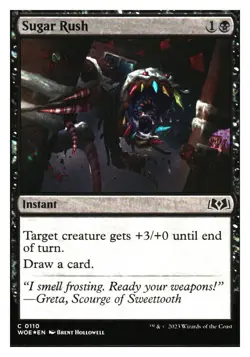 Sugar Rush (Foil) Wilds ofEldraine MTG - NM+ - Image 1