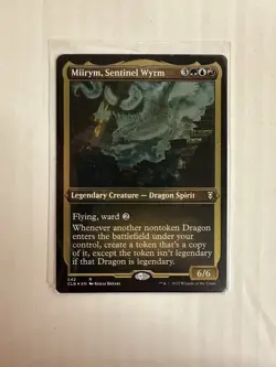 Miirym, Sentinel Wyrm NM ETCHED FOIL MTG! Baldurs Gate! - Image 1