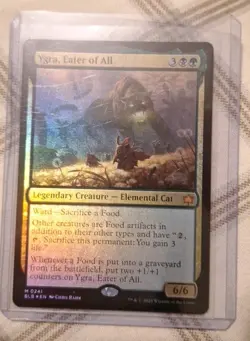 MTG Magic the Gathering Ygra, Eater of All (241/427) Bloomburrow NM FOIL - Image 1