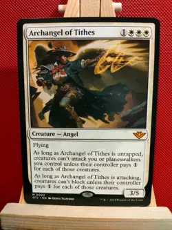 Archangel of Tithes - Outlaws Of Thunder Junction - Mythic - NM - MTG - Image 1