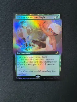 2025 MTG Avatar The Last Airbender Tal Of Katara And Toph Extended Art Foil #207 - Image 1