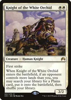 Knight of the White Orchid 21 LP Normal Magic Origins MTG EN - Image 1