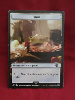 Ballistic Boulder- Food Token Universes Beyond: the Lord of the Rings Mtg - Image 2