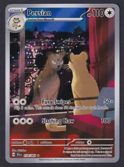 Pokemon - Persian - 078/064 - Shrouded Fable - Illustration Rare - NM - Image 1