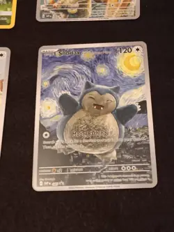 4 Starry Night Pokemon x Van Gogh Promo Card - NM - Image 4