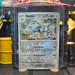 Steelix Paradox Rift Reverse Holo Pokemon TCG 125/182 Scarlet & Violet Rare - Image 1