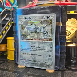 Steelix Paradox Rift Reverse Holo Pokemon TCG 125/182 Scarlet & Violet Rare - Image 2