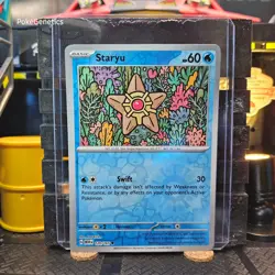Staryu 151 Reverse Holo Pokemon TCG 120/165 Scarlet & Violet Common - Image 1